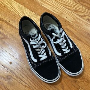 Black vans sneakers